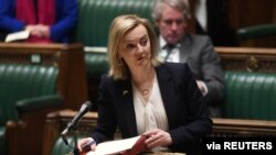 Ngoại trưởng Anh Liz Truss.