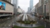 Street view after Wuhan government announced to ban non-essential vehicles in downtown area to contain coronavirus outbreak, on the second day of the Chinese Lunar New Year, in Wuhan, Hubei province, China January 26, 2020. cnsphoto via REUTERS…