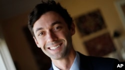 Ứng viên Jon Ossoff.